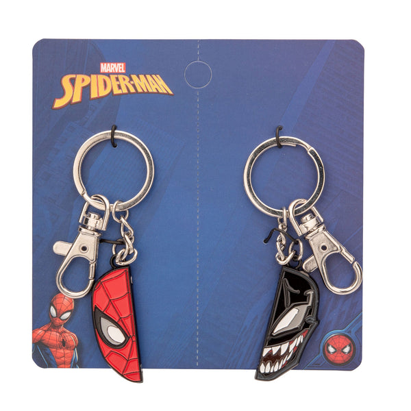 Spider-Man & Venom Best of Friends Keychain Set
