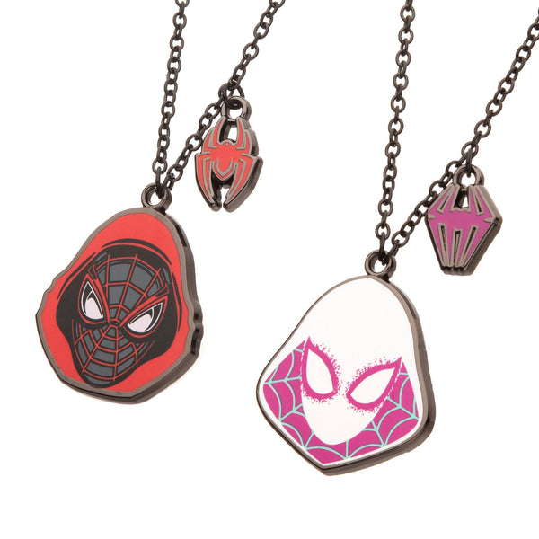 Spider-Man Spider Gwen Besties Necklace Set