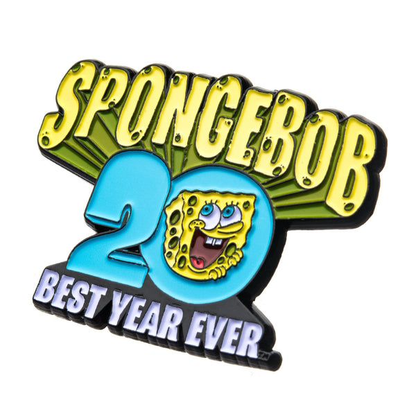 SPONGEBOB SQUAREPANTS 20th Lapel Pin