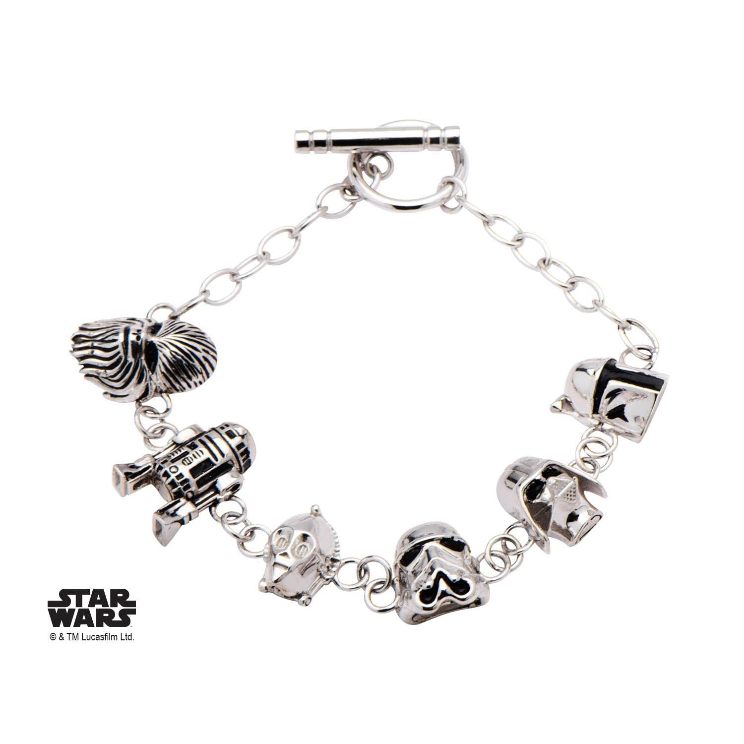 Star Wars 3D Character Toggle Clasp Bracelet - Jewelry Brands Shop