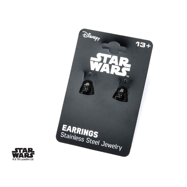 Star Wars 3D Darth Vader Stud Earrings