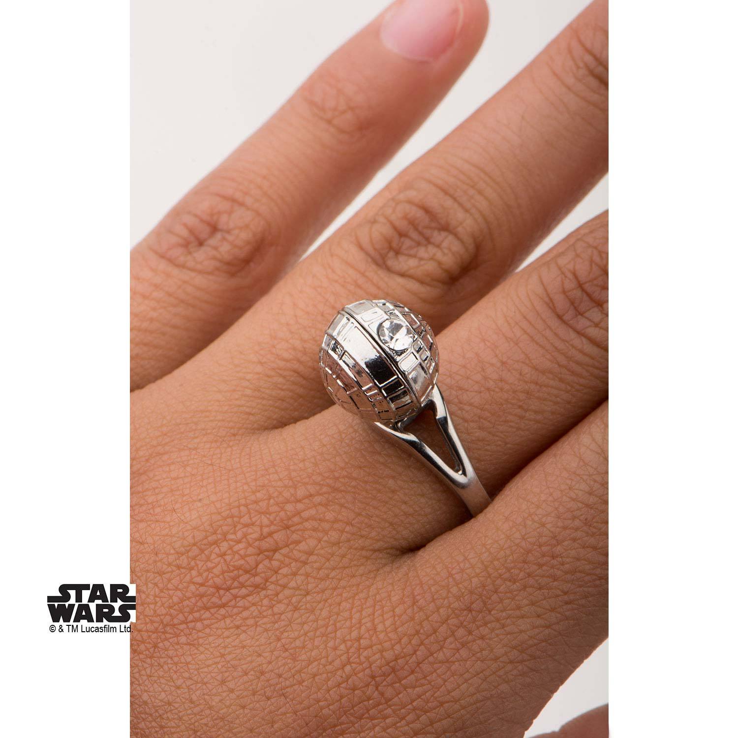 Star Wars 3D Death Star Ring - Jewelry Brands Shop