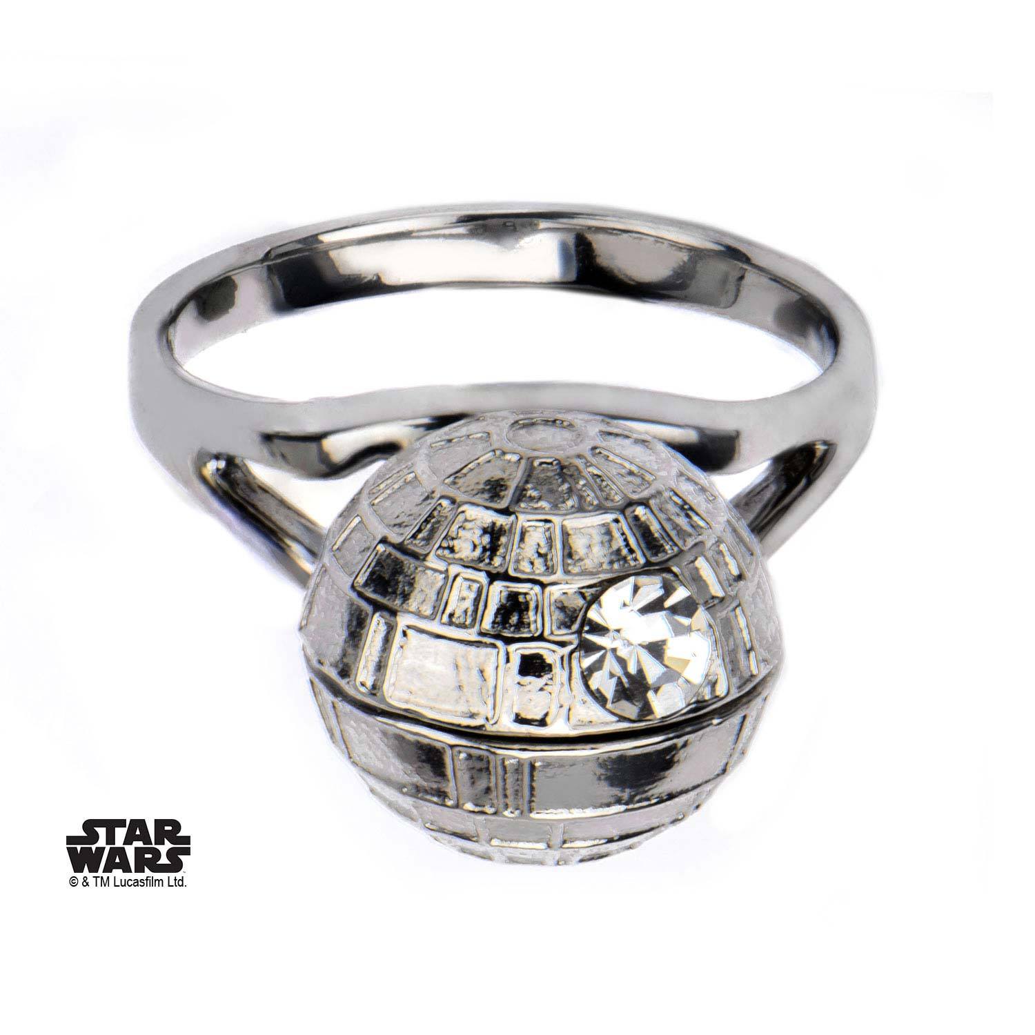 Star Wars 3D Death Star Ring - Jewelry Brands Shop