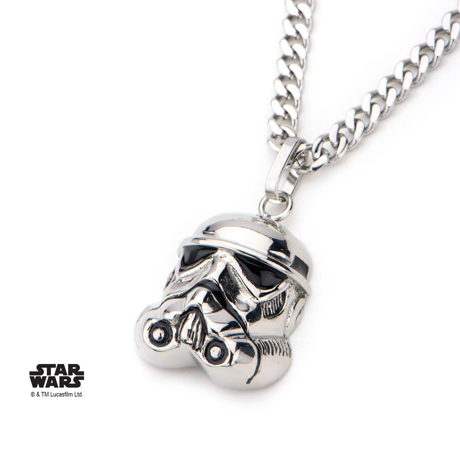 Star Wars 3D Stormtrooper Pendant Necklace - Jewelry Brands Shop