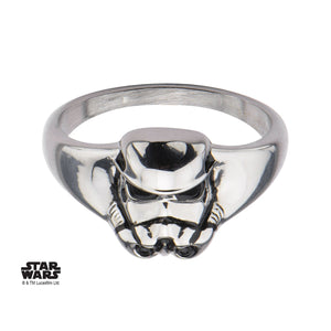 Star Wars 3D Stormtrooper Petite Ring - Jewelry Brands Shop