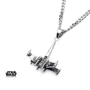 Star Wars 3D X - Wing Starfighter comes with a Chain - Jewelry Brands Shop