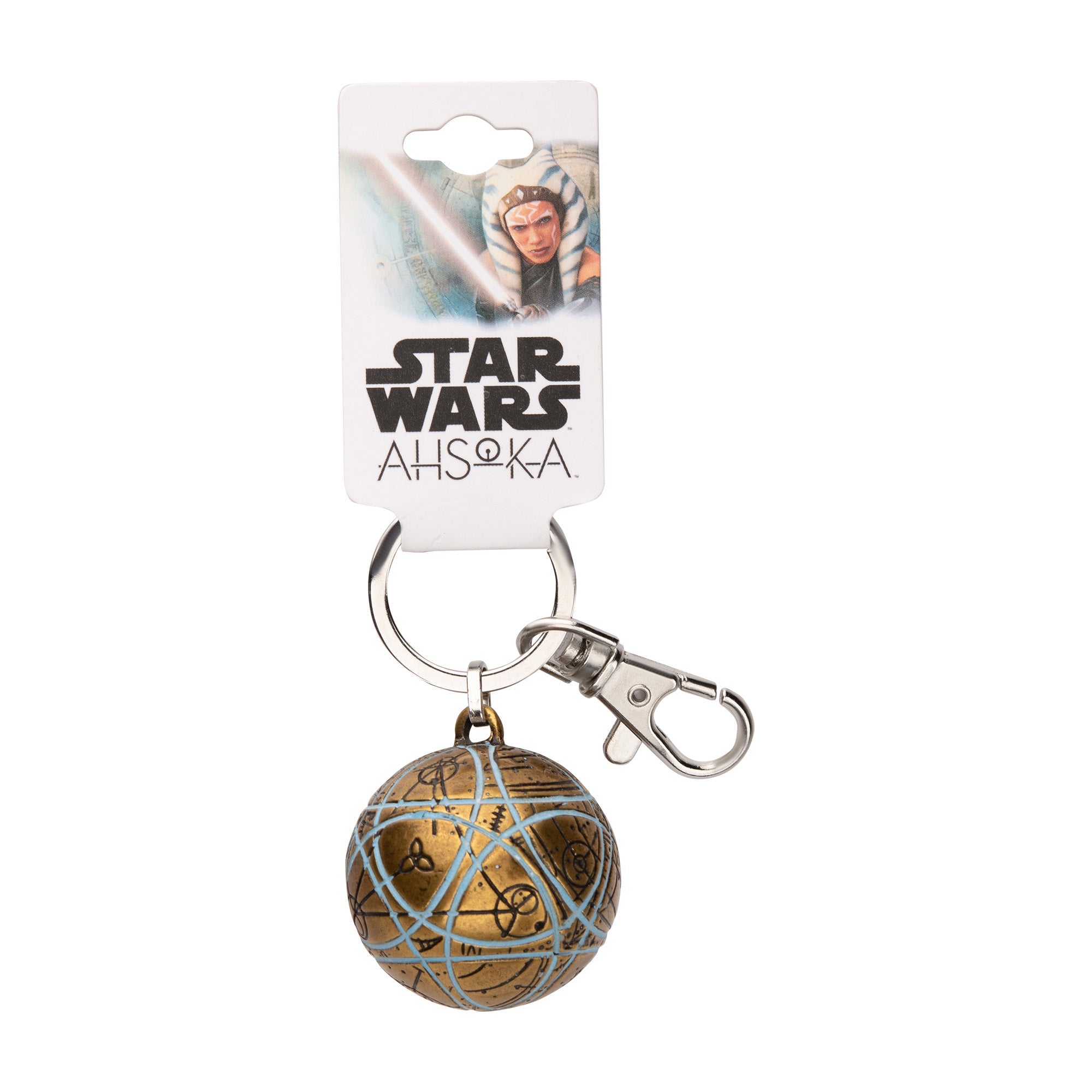 Star Wars Ahsoka 3D Map Glow Keychain - Jewelry Brands Shop