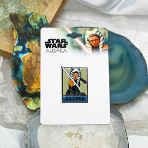 Star Wars Ahsoka Card Pin - Jewelry Brands Shop