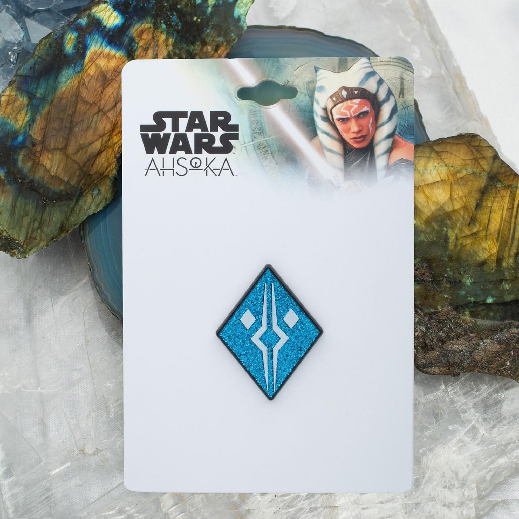 Star Wars Ahsoka Glitter Pin - Jewelry Brands Shop