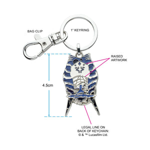 Star Wars Ahsoka Layered Keychain - Jewelry Brands Shop