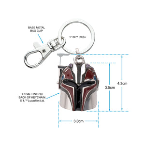 Star Wars Ahsoka Sabine Wren Helmet Keychain - Jewelry Brands Shop