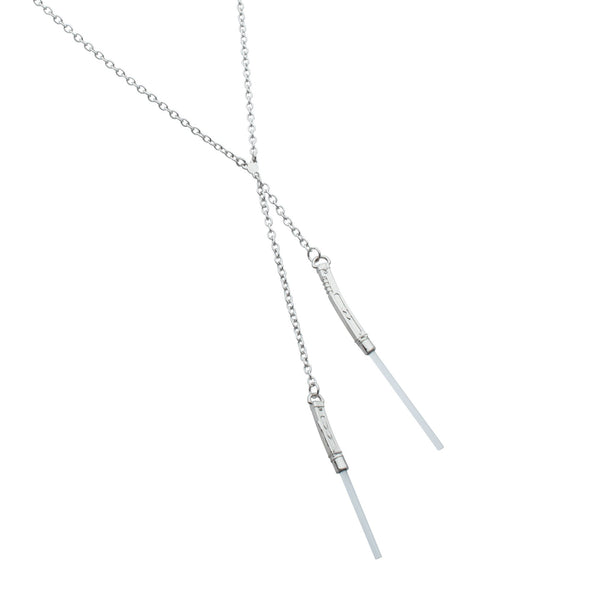 Star Wars Ahsoka Tano Double Drop Lights Necklace