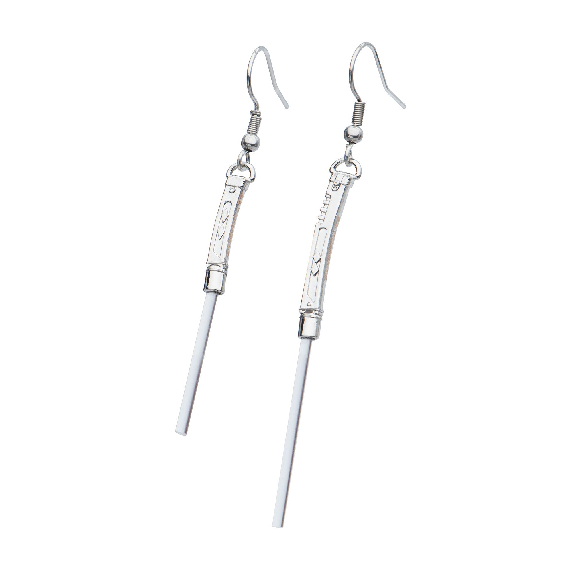 Star Wars Ahsoka Tano Lightsaber Drop Earrings [COMING SOON] - Jewelry Brands Shop