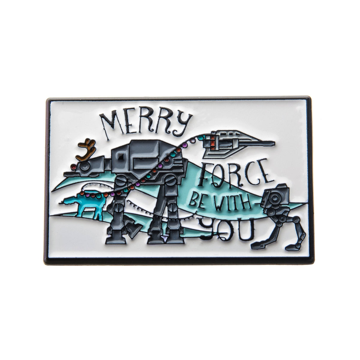 Star Wars AT-AT Christmas Lapel Pin