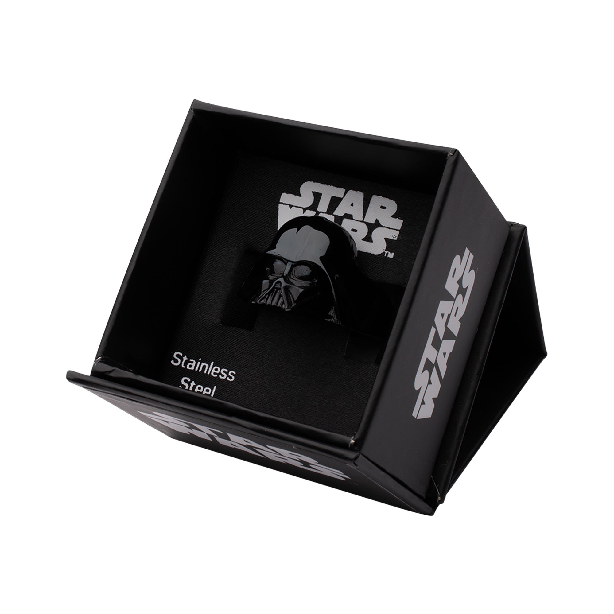 Star Wars Black Plated 3D Darth Vader Ring - Jewelry Brands Shop