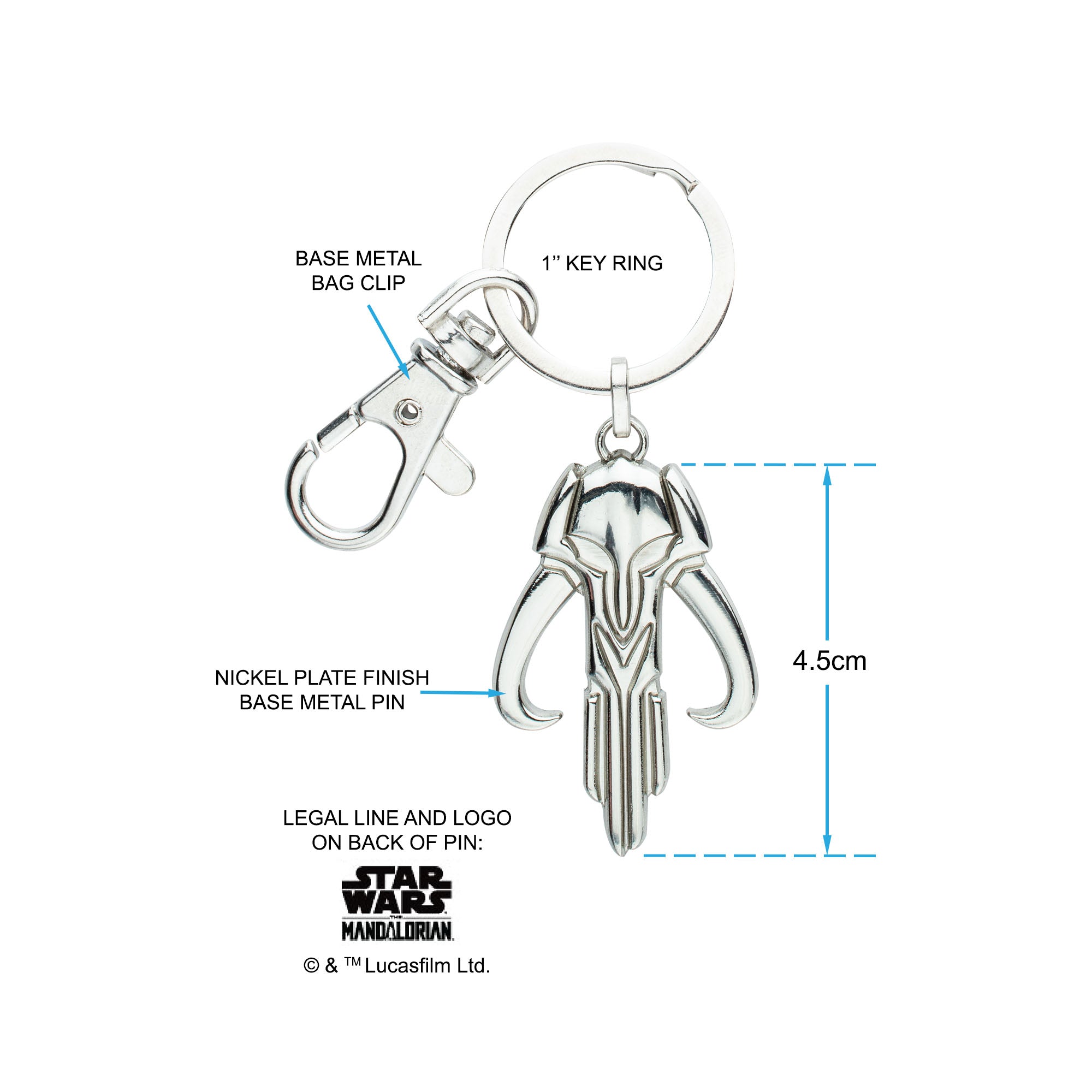 Star Wars Bo - Katan Mythosaur Keychain - Jewelry Brands Shop