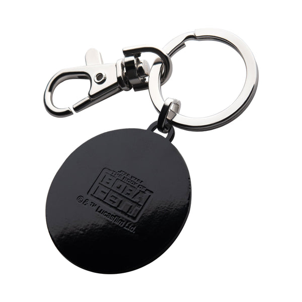 Star Wars Boba Fett Badge Keychain