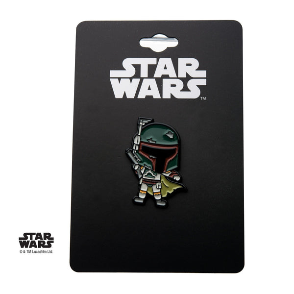 Star Wars Boba Fett Chibi Enamel Pin