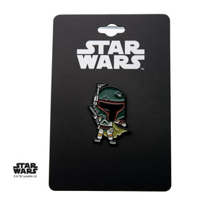 Star Wars Boba Fett Chibi Enamel Pin - Jewelry Brands Shop