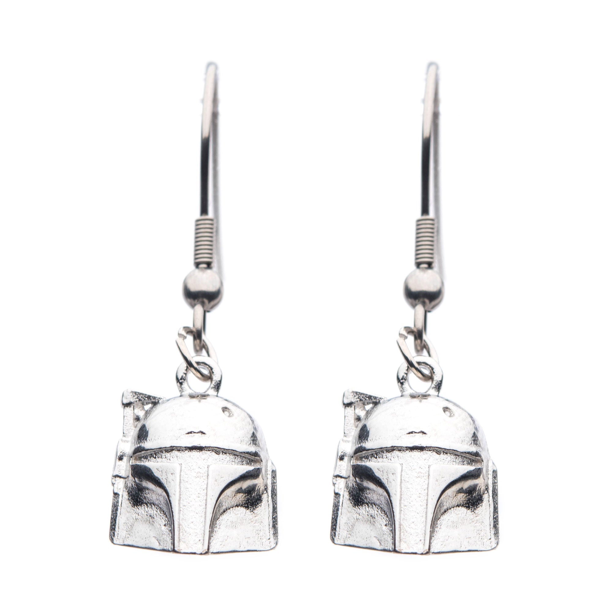 Star Wars Boba Fett Helmet Dangle Earring - Jewelry Brands Shop