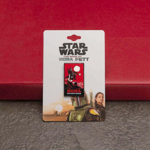 Star Wars Boba Fett Hunter Printed Pin - Jewelry Brands Shop