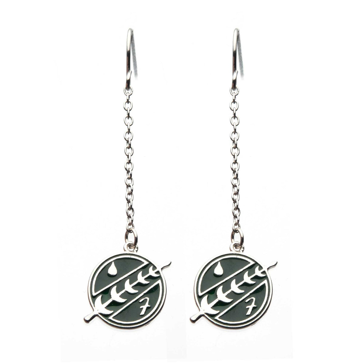 Star Wars Boba Fett Insignia Dangle Earring