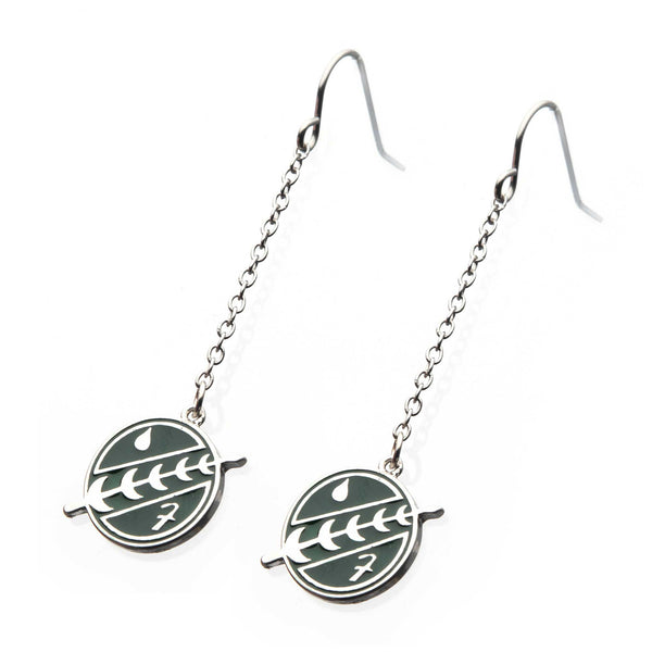 Star Wars Boba Fett Insignia Dangle Earring