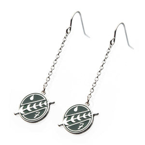 Star Wars Boba Fett Insignia Dangle Earring - Jewelry Brands Shop