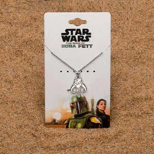 Star Wars Boba Fett Symbol Pendant Necklace - Jewelry Brands Shop