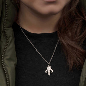 Star Wars Boba Fett Symbol Pendant Necklace - Jewelry Brands Shop