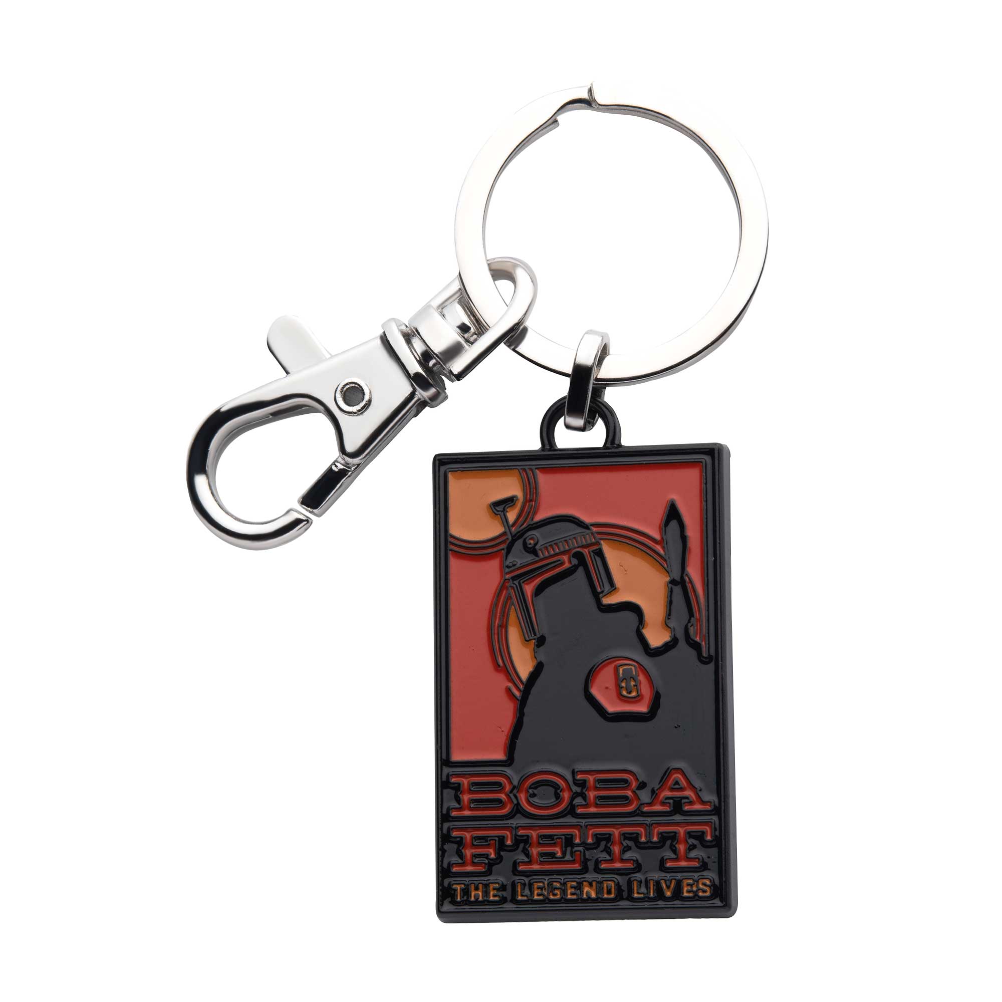 Star Wars Boba Fett The Legend Lives Keychain - Jewelry Brands Shop