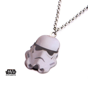 Star Wars Cut Out Stormtrooper Pendant Necklace - Jewelry Brands Shop