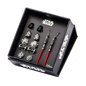 Star Wars Dangle Charm Stud Earrings Set - Jewelry Brands Shop