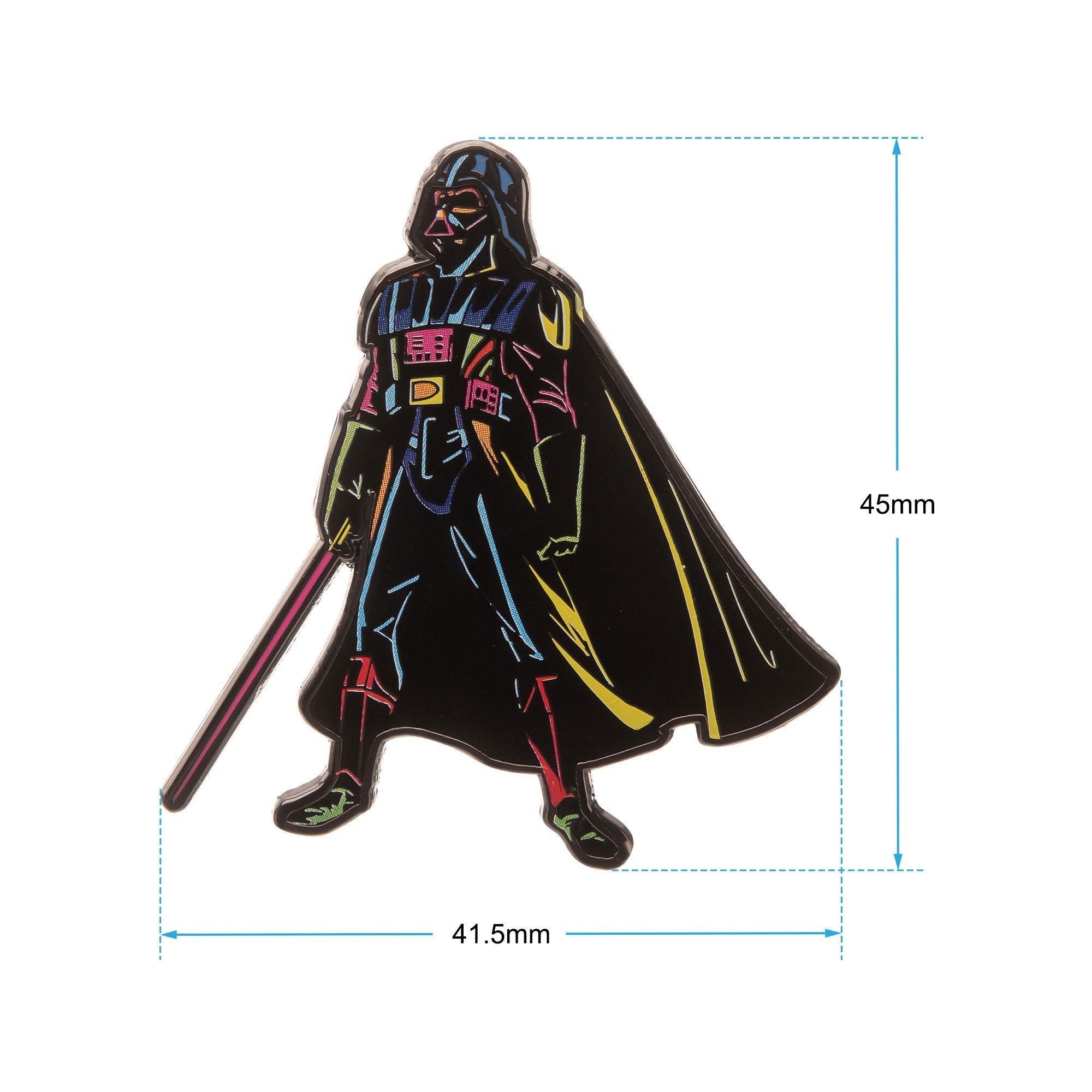 Star wars Darth Vader Colored Pin - Jewelry Brands Shop