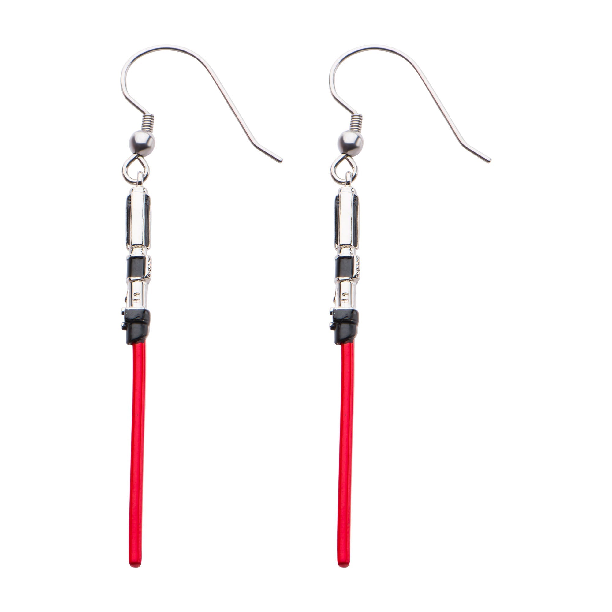 Star Wars Darth Vader Lightsaber Dangle Earrings - Jewelry Brands Shop