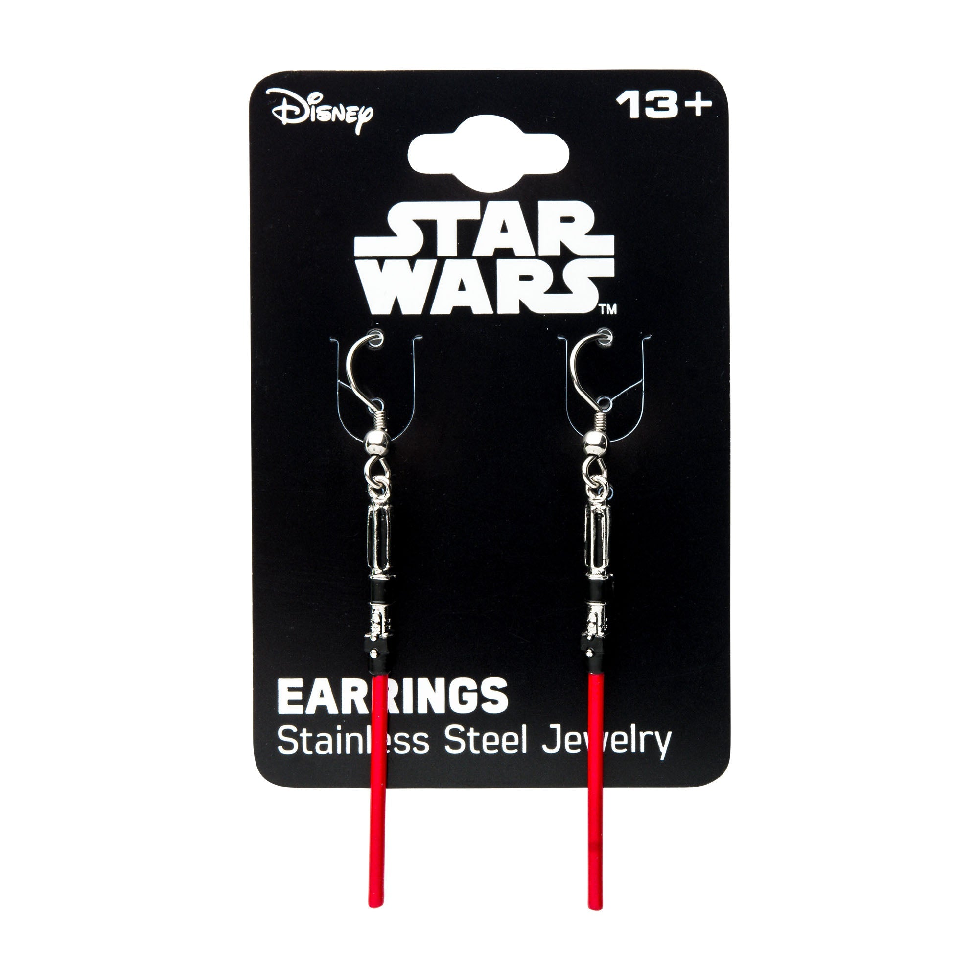 Star Wars Darth Vader Lightsaber Dangle Earrings - Jewelry Brands Shop