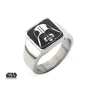 Star Wars Darth Vader Square Top Ring - Jewelry Brands Shop