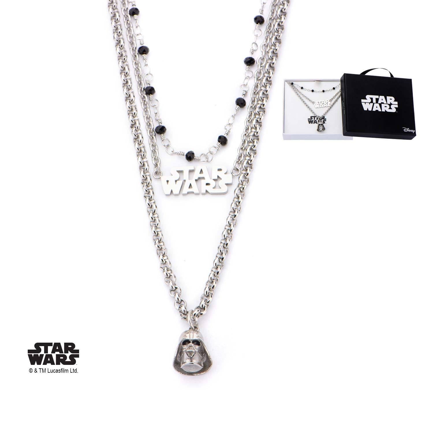 Star Wars Darth Vader Tiered Necklace - Jewelry Brands Shop