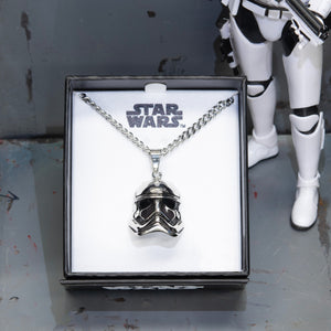 Star Wars Episode 7 3D Stormtrooper Pendant Necklace - Jewelry Brands Shop