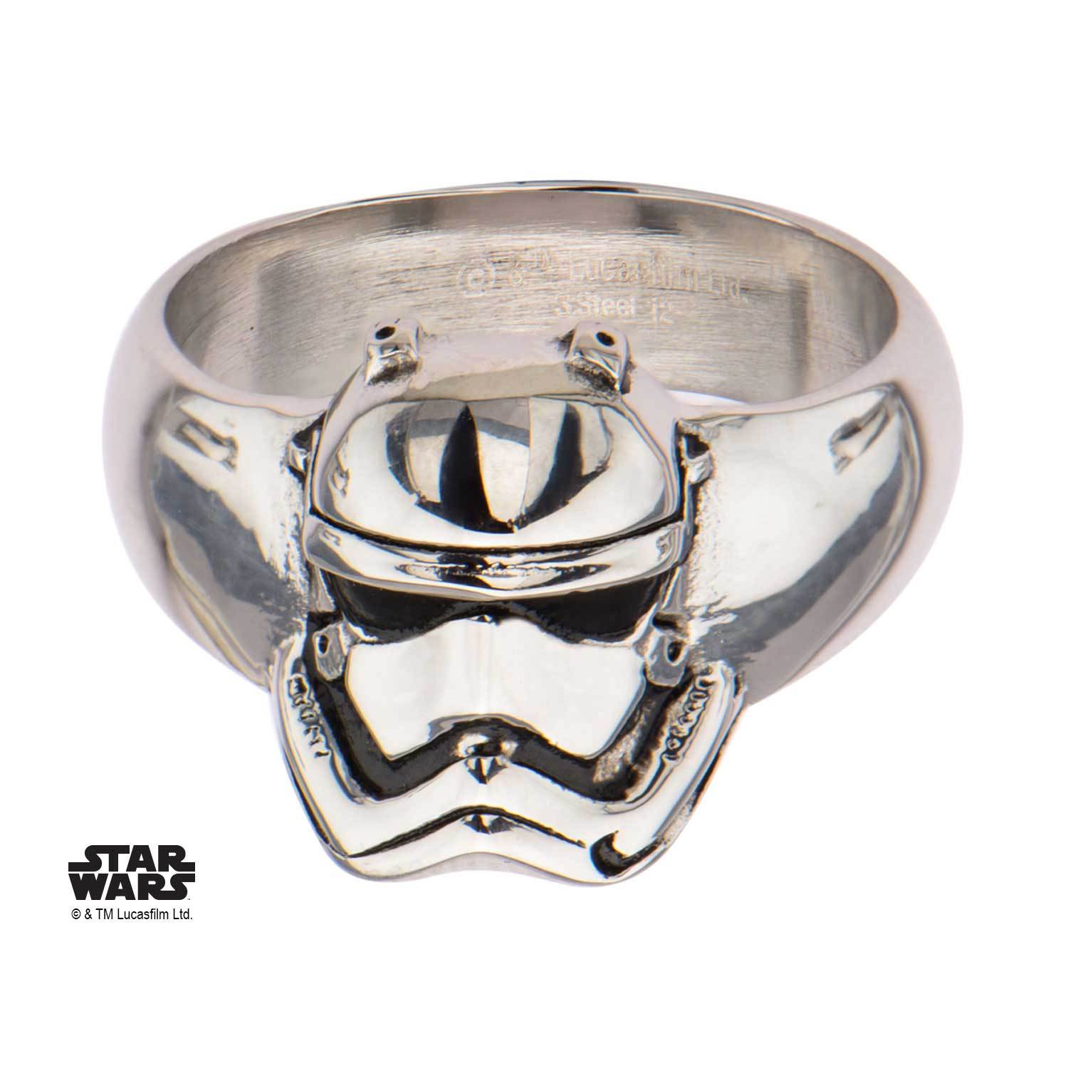 Star Wars Episode 7 3D Stormtrooper Ring - Jewelry Brands Shop