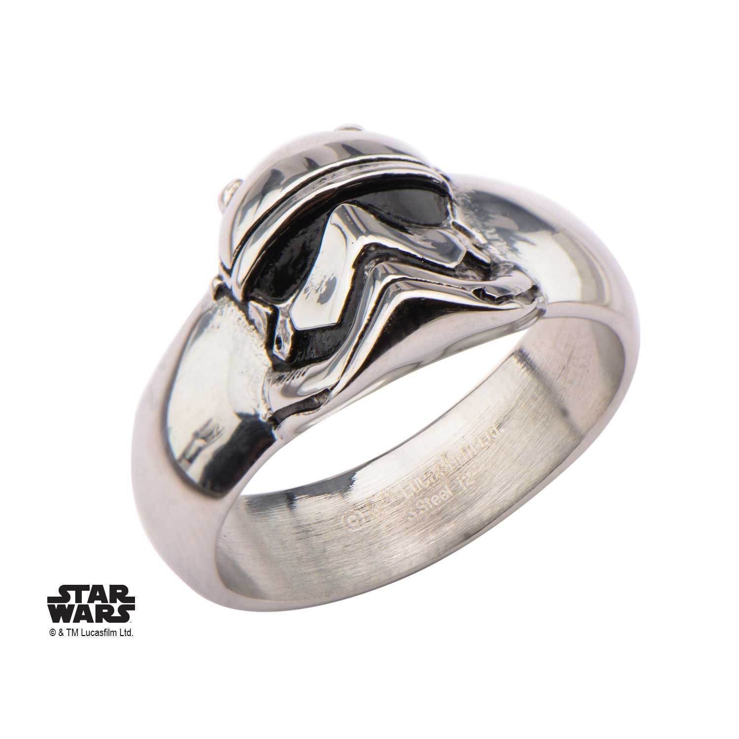 Star Wars Episode 7 3D Stormtrooper Ring - Jewelry Brands Shop