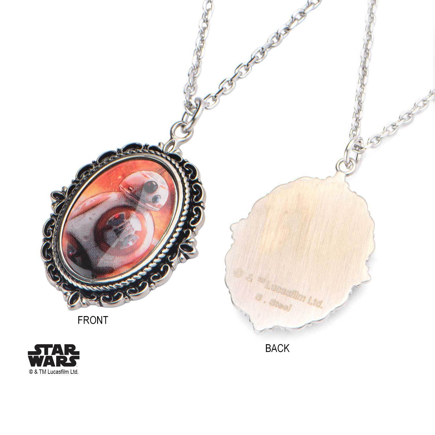 Star Wars Episode 7 BB - 8 Cameo Pendant Necklace - Jewelry Brands Shop