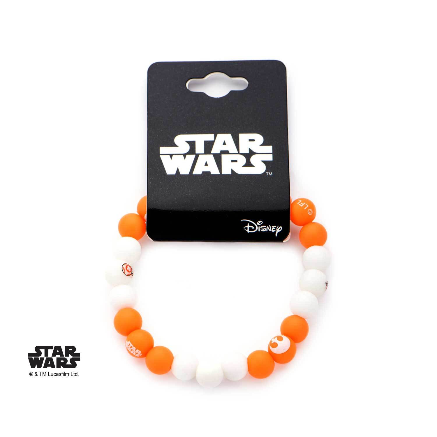 Star Wars Episode 7 BB - 8 Silicone Bead Bracelet - Jewelry Brands Shop