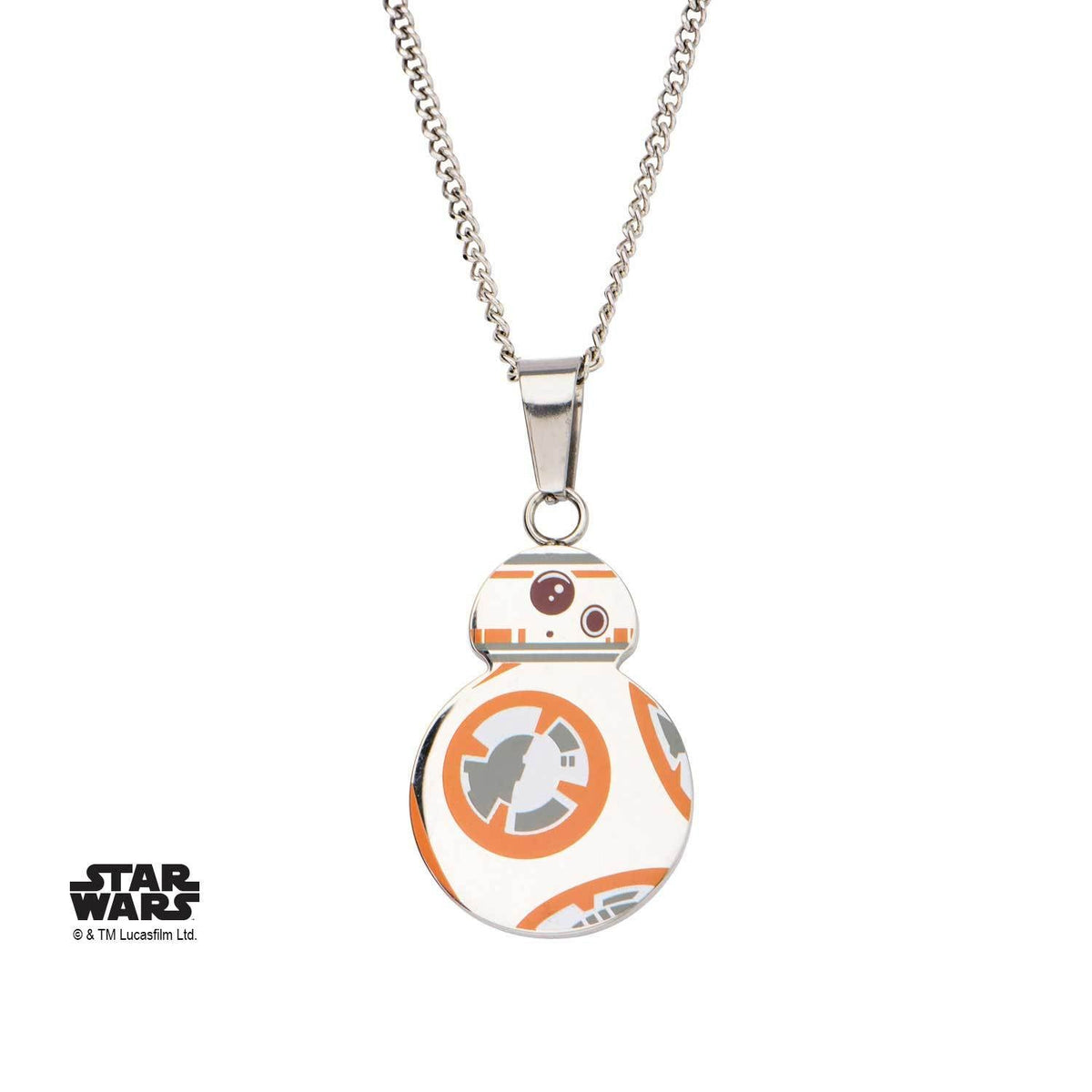 Star Wars Episode 7 Cut Out BB-8 Pendant Necklace