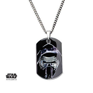 Star Wars Episode 7 Kylo Ren Dog Tag Pendant Necklace - Jewelry Brands Shop