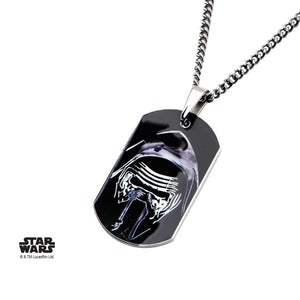 Star Wars Episode 7 Kylo Ren Dog Tag Pendant Necklace - Jewelry Brands Shop