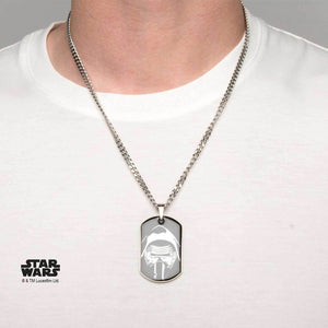 Star Wars Episode 7 Kylo Ren Dog Tag Pendant Necklace - Jewelry Brands Shop