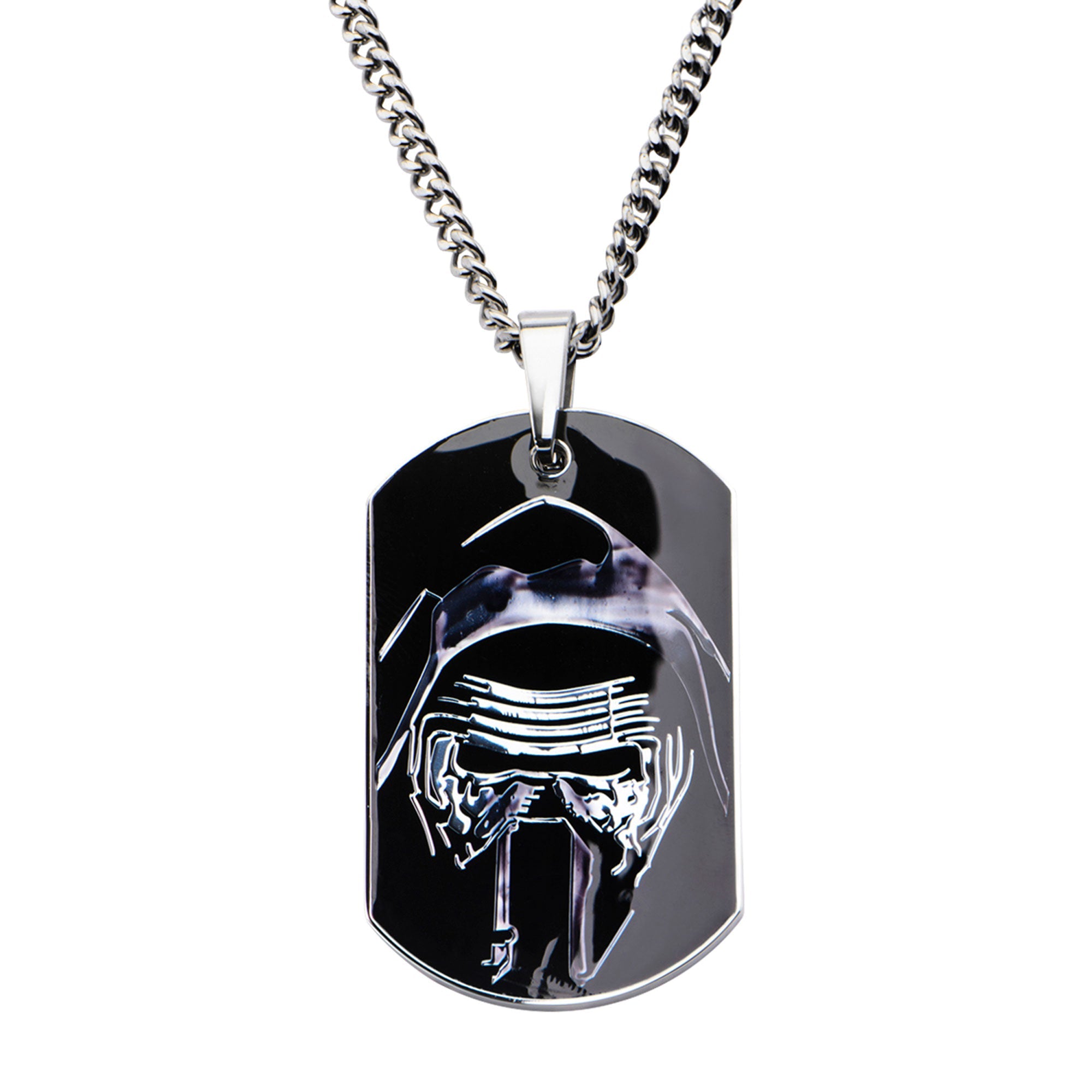 Star Wars Episode 7 Kylo Ren Dog Tag Pendant Necklace - Jewelry Brands Shop