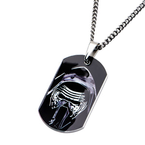 Star Wars Episode 7 Kylo Ren Dog Tag Pendant Necklace - Jewelry Brands Shop