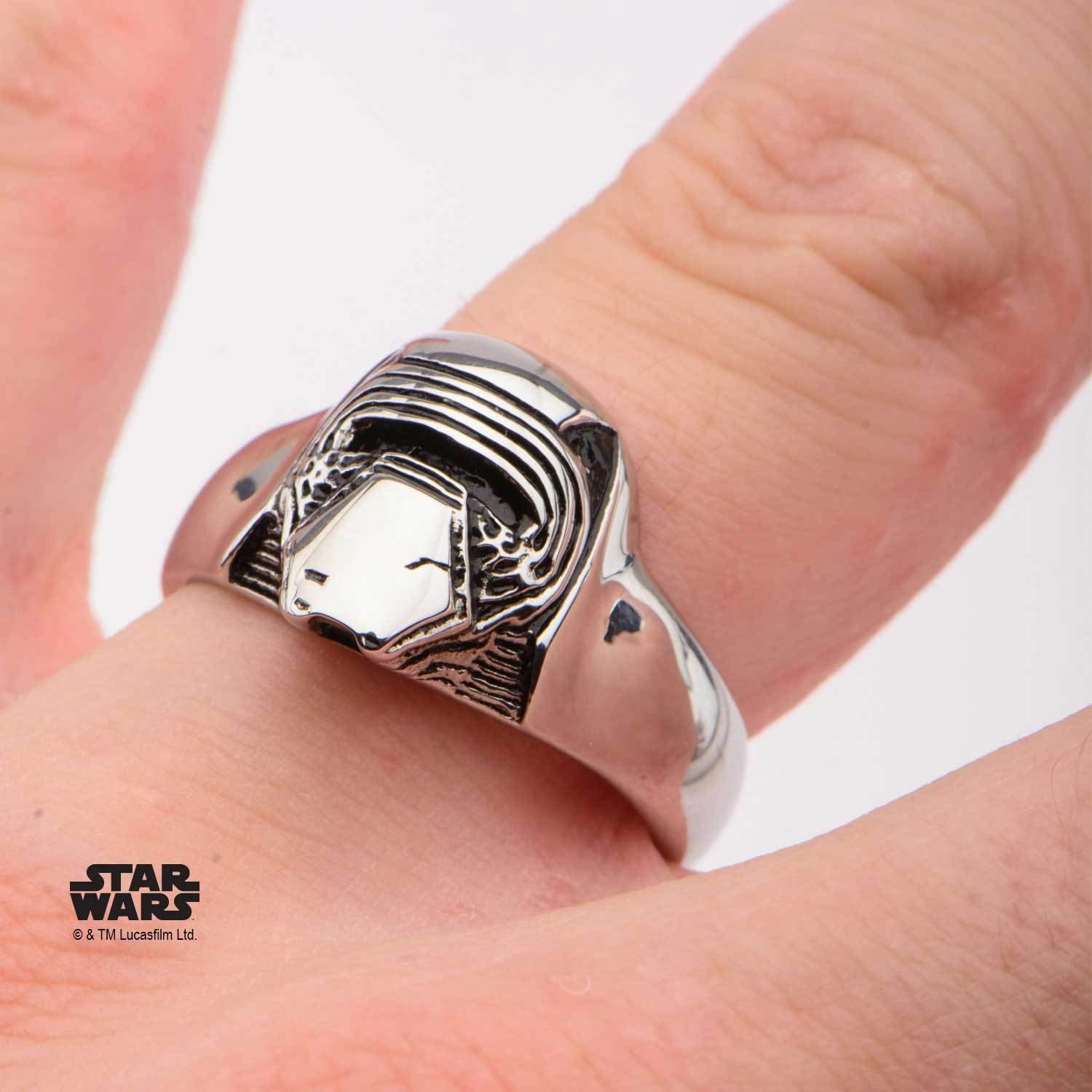 Star Wars Episode 7 Lead Villain Kylo Ren 3D Ring - Jewelry Brands Shop